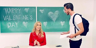Naughty Teacher Brandi Love fucks her student - Brazzers