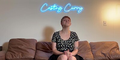 Casting Curvy: First Porn for Big Titty Art Hoe