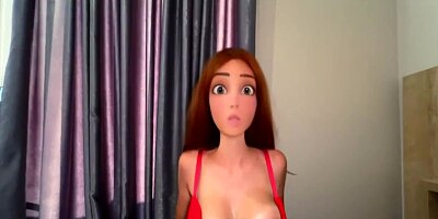 MORNING SEX with a Pornstar! Riding and Titfuck until Cum over her BIG BOOBS